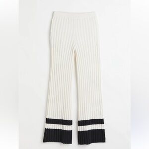 Knit Flare Pants, free with a purchase